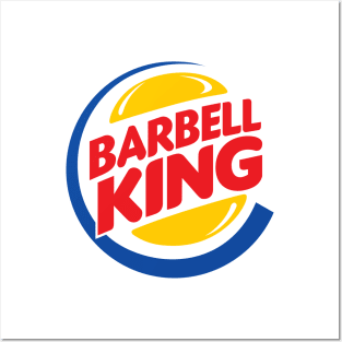 Barbell King Posters and Art